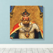 “King Arthur” by NC Wyeth Leinwanddruck (Insitu (Holzboden))
