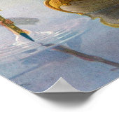 King Arthur & Excalibur, c. 1922 von N.C. Wyeth Poster (Ecke)