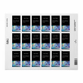 KING ARTHUR , LADY OF THE SEE AND EXCALI ADRESSAUFKLEBER (Vorne)