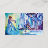 KING ARTHUR , LADY OF THE SEE AND EXCALI linem Visitenkarte (Rückseite)