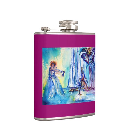 KING ARTHUR , LADY OF THE SEE UND EXCALIBUR FLACHMANN (Rechts)