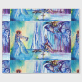 KING ARTHUR , LADY OF THE SEE UND EXCALIBUR GESCHENKPAPIER (Flach)