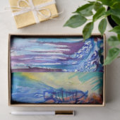 KING ARTHUR , LADY OF THE SEE UND EXCALIBUR SEIDENPAPIER (Geschenk)