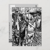 King Arthur Postcard Postkarte (Vorne/Hinten)