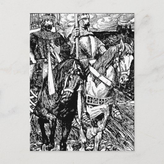 King Arthur Postcard Postkarte (Vorderseite)