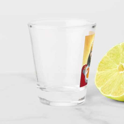 King Arthur Schnapsglas (Links)