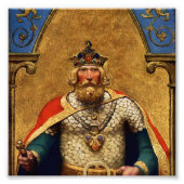 "King Arthur" von NC Wyeth Fotodruck (Vorne)