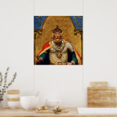 "King Arthur" von NC Wyeth Poster (Küche)