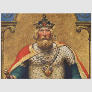 „King Arthur“ von NC Wyeth Seidenpapier