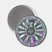 King Arthurs Rundtischmagazin Magnet (Vorderseite/Rückseite)