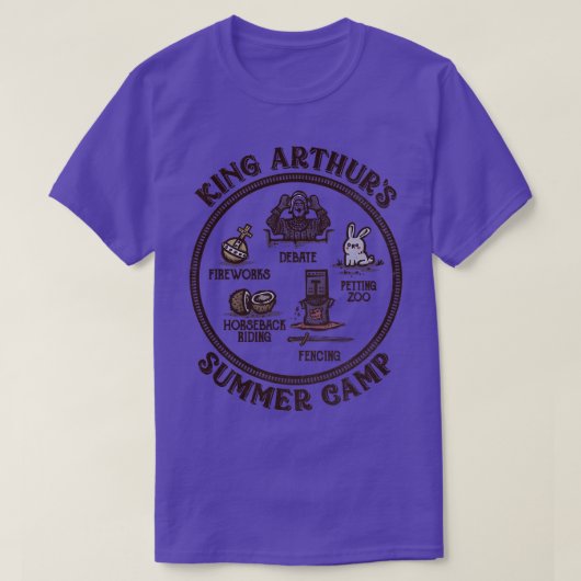 King Arthurs Summer Camp T-Shirt (Design vorne)