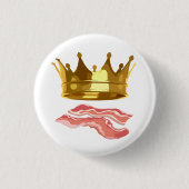 King Bacon Button (Vorderseite)