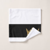 "King" Badetuch-Set Badhandtuch Set (Waschlappen)