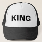 King Baseball Cap Truckerkappe (Vorderseite)
