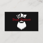 King Beard Beard Business Visitenkarte (Vorderseite)