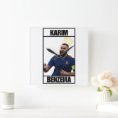 King Benz Quadratische Wanduhr (Zuhause)