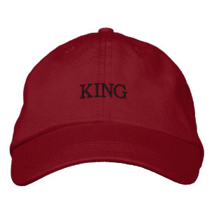KING Bequemer Cooler für Männer Frauen Kinder Schi Bestickte Baseballkappe