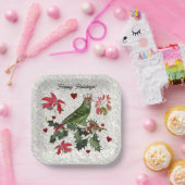 King Bird Paper Plate Pappteller (Party)