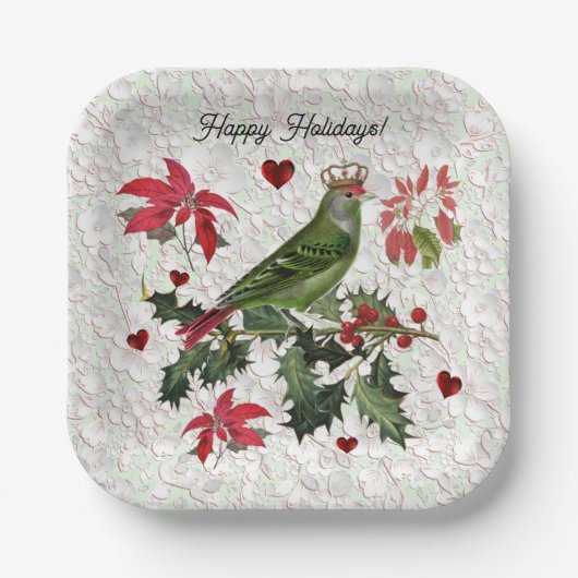 King Bird Paper Plate Pappteller (Vorderseite)