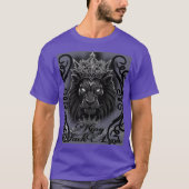 King black Lyon style with class T-Shirt (Vorderseite)