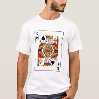 King Blackjack Cards Poker 21 T-Shirt