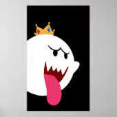 King Boo Simplistic Design Poster (Vorne)