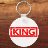 King Briefmarke Schlüsselanhänger (Vorderseite)