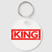 King Briefmarke Schlüsselanhänger (Rückseite)