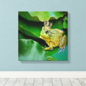 King Bullfrong Leinwanddruck (Insitu (Holzboden))