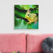 King Bullfrong Leinwanddruck (Insitu (Wohnzimmer))