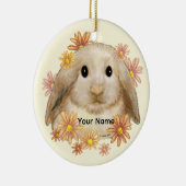 King Bunny Rabbit Keramikornament (Rechts)