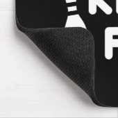 King Button Bowling Funny Niedlich Coups Bowler Le Mousepad (Ecke)