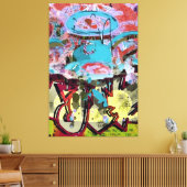 King CAB Der Engel Leinwanddruck (Insitu (Wohnzimmer))