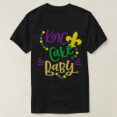 King Cake Baby Funny Mardi Gras Party Kostüme T-Shirt (Design vorne)