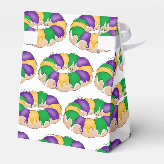 King Cake Fevor Boxes Geschenkschachtel (Rückseite)
