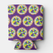 King Cake New Orleans NOLA Mardi Gras Dosenkühler (Rückseite)
