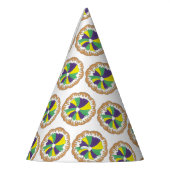 King Cake New Orleans NOLA Mardi Gras Partyhütchen (Links)