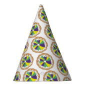 King Cake New Orleans NOLA Mardi Gras Partyhütchen (Rechts)