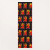 King Calavera Skull Geek NFT Art Yogamatte (Vorderseite)