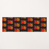 King Calavera Skull Geek NFT Art Yogamatte (Vorderseite (Horizontal))