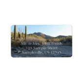 King Canyon Trail I Adressaufkleber (Vorne)