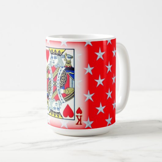 KING CARD KAFFEETASSE (VorderseiteRechts)