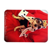 King Carmine Winston III Foto Magnet (Horizontal)