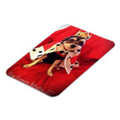 King Carmine Winston III Foto Magnet (Linke Seite)