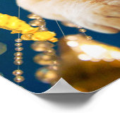 King Cat Funny Poster Pet Vets & Animal Groomer (Ecke)