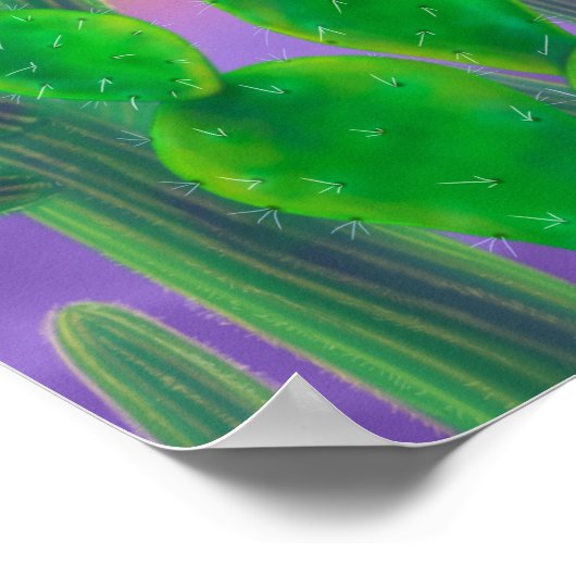 King Cat Poster (Ecke)