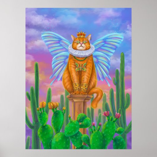 King Cat Poster (Vorne)