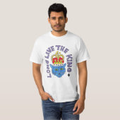 King cat Royal TShirt Long live the King T-Shirt (Vorne ganz)
