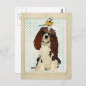 King Cavalier & Little Bird Postcard Postkarte (Vorne/Hinten)