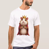 King Cavy - Majestic Guinea Pig TinyFur Shirt (Vorderseite)